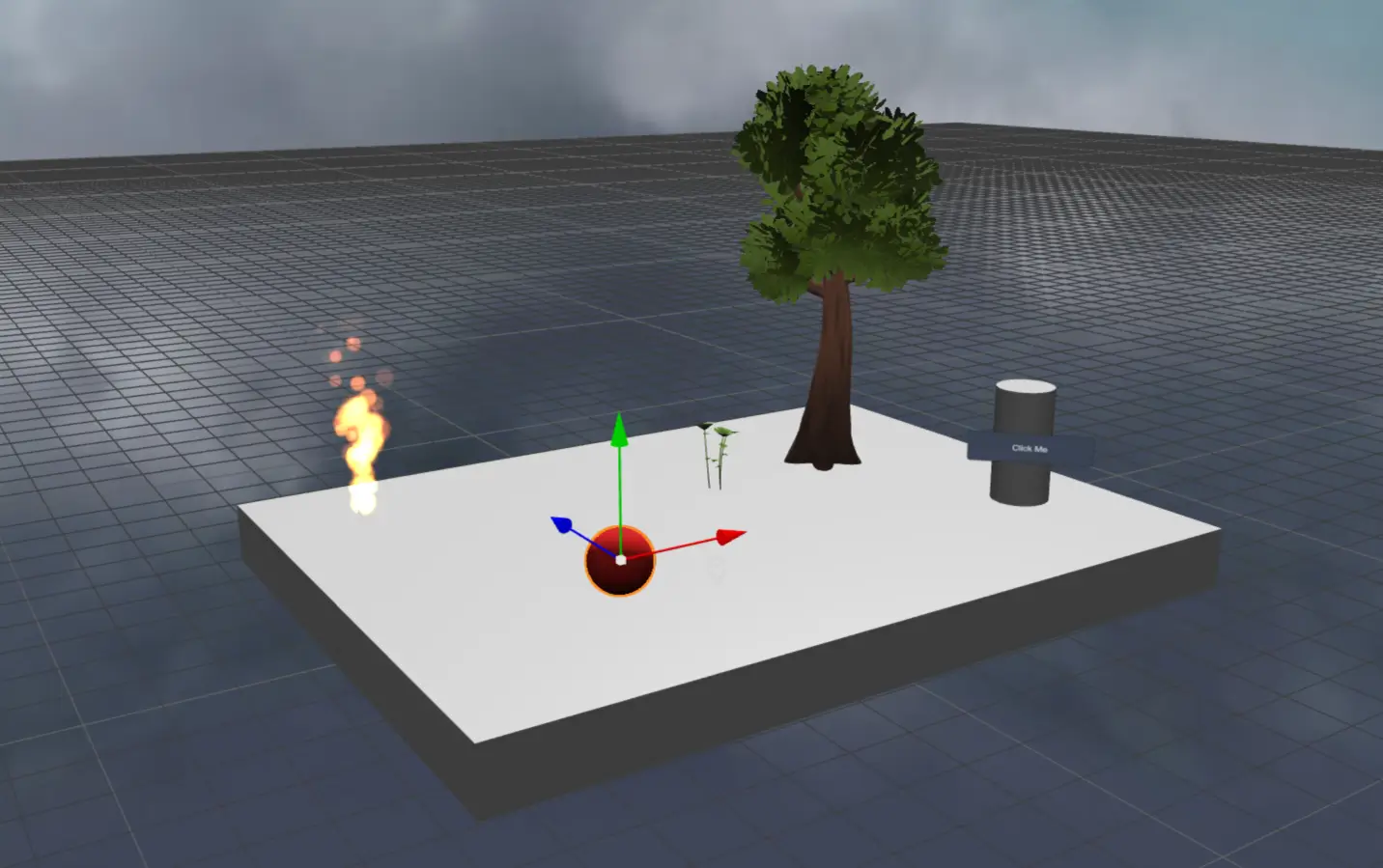 The Plaidia Studio Engine open in a browser with a game being edited